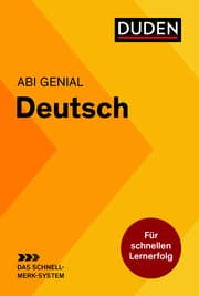 Cover von Abi genial Deutsch: Das Schnell-Merk-System