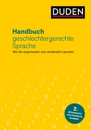 Cover von Handbuch geschlechtergerechte Sprache