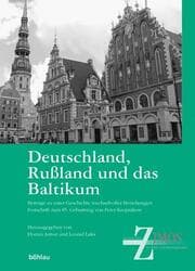Cover von Deutschland, Rußland und das Baltikum