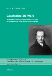 Cover von Geschichte als Ware