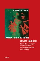 Cover von Von der Bibel zum Epos
