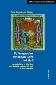Cover von Volkssprache zwischen Stift und Hof