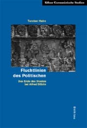 Cover von Fluchtlinien des Politischen