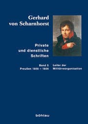 Cover von Gerhard von Scharnhorst. Private und dienstliche Schriften