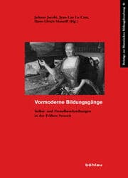 Cover von Vormoderne Bildungsgänge