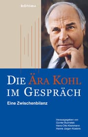 Cover von Die Ära Kohl im Gespräch