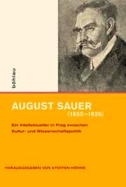 Cover von August Sauer (1855-1926)