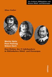 Cover von Martin Opitz. Paul Fleming. Simon Dach