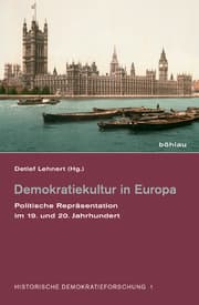 Cover von Demokratiekultur in Europa