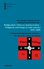 Cover von Religiosidad y Clero en América Latina - Religiosity and Clergy in Latin America (1767-1850)