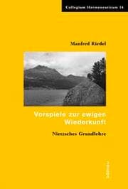 Cover von Vorspiele zur ewigen Wiederkunft