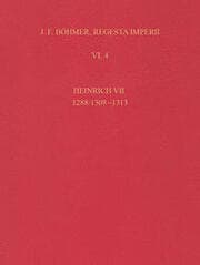 Cover von J.F. Böhmer, Regesta Imperii