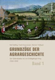 Cover von Grundzüge der Agrargeschichte 1