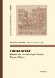 Cover von Urbanität