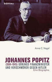 Cover von Johannes Popitz (1884-1945)