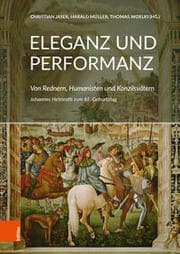 Cover von Eleganz und Performanz