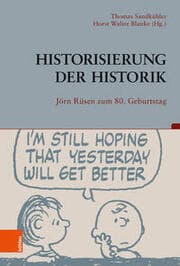 Cover von Historisierung der Historik