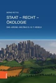 Cover von Staat - Recht - Ökologie