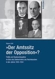 Cover von 'Der Amtssitz der Opposition'?
