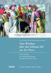 Cover von Vom Weichen über den Schönen Stil zur Ars Nova