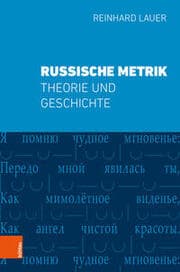 Cover von Russische Metrik