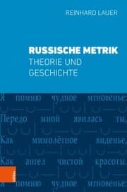 Cover von Russische Metrik