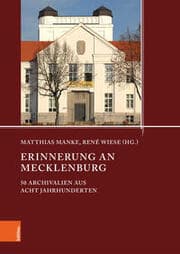 Cover von Erinnerung an Mecklenburg