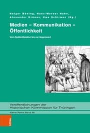 Cover von Medien - Kommunikation - Öffentlichkeit