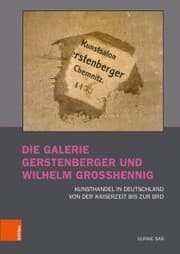 Cover von Die Galerie Gerstenberger und Wilhelm Grosshennig