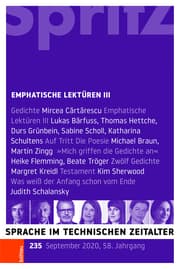 Cover von Emphatische Lektüren III