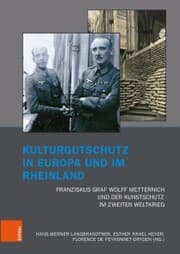 Cover von Kulturgutschutz in Europa und im Rheinland
