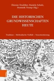 Cover von Die Historischen Grundwissenschaften heute