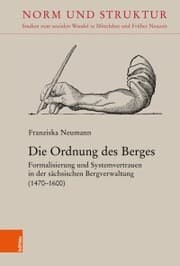 Cover von Die Ordnung des Berges