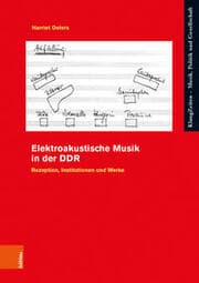 Cover von Elektroakustische Musik in der DDR