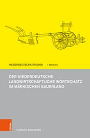 Cover von Der niederdeutsche landwirtschaftliche Wortschatz im märkischen Sauerland