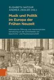 Cover von Musik und Politik im Europa der Frühen Neuzeit