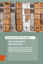 Cover von Der kaiserliche Reichshofrat