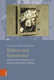 Cover von Edition und Kommentar