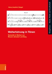 Cover von Welterfahrung in Tönen