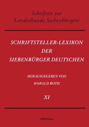 Cover von Schriftsteller-Lexikon der Siebenbürger Deutschen