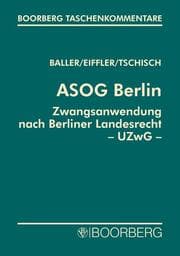Cover von Allgemeines Sicherheits- und Ordnungsgesetz Berlin (ASOG Bln)