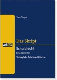 Cover von Schuldrecht, Besonderer Teil