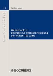 Cover von Wendepunkte