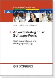 Cover von Anwaltsstrategien im Software-Recht