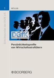 Cover von Persnlichkeitsprofile von Wirtschaftsstrafttern