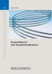 Cover von Generalklausel und Standardmanahme