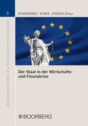 Cover von Der Staat in der Wirtschafts- und Finanzkrise