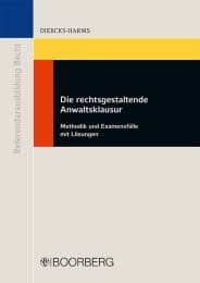 Cover von Die rechtsgestaltende Anwaltsklausur