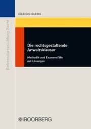 Cover von Die rechtsgestaltende Anwaltsklausur