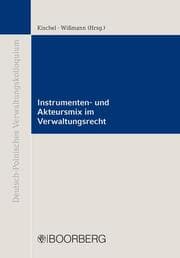 Cover von Instrumenten- und Akteursmix im Verwaltungsrecht